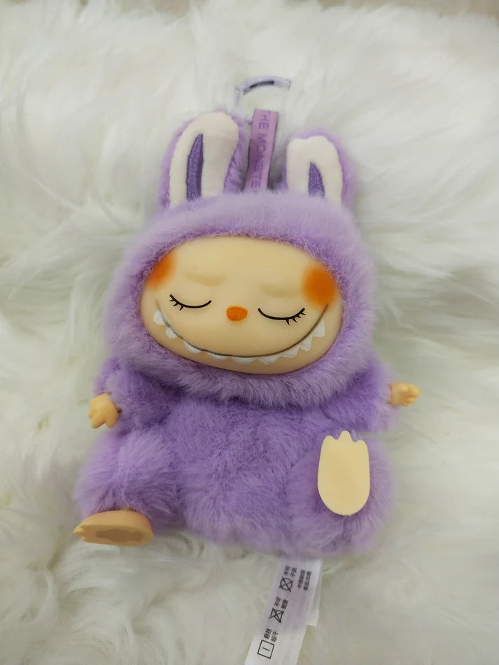 Labubu hace a seat Monster Keychain Blind Box and big into energy (Random Character) - 1 Piece